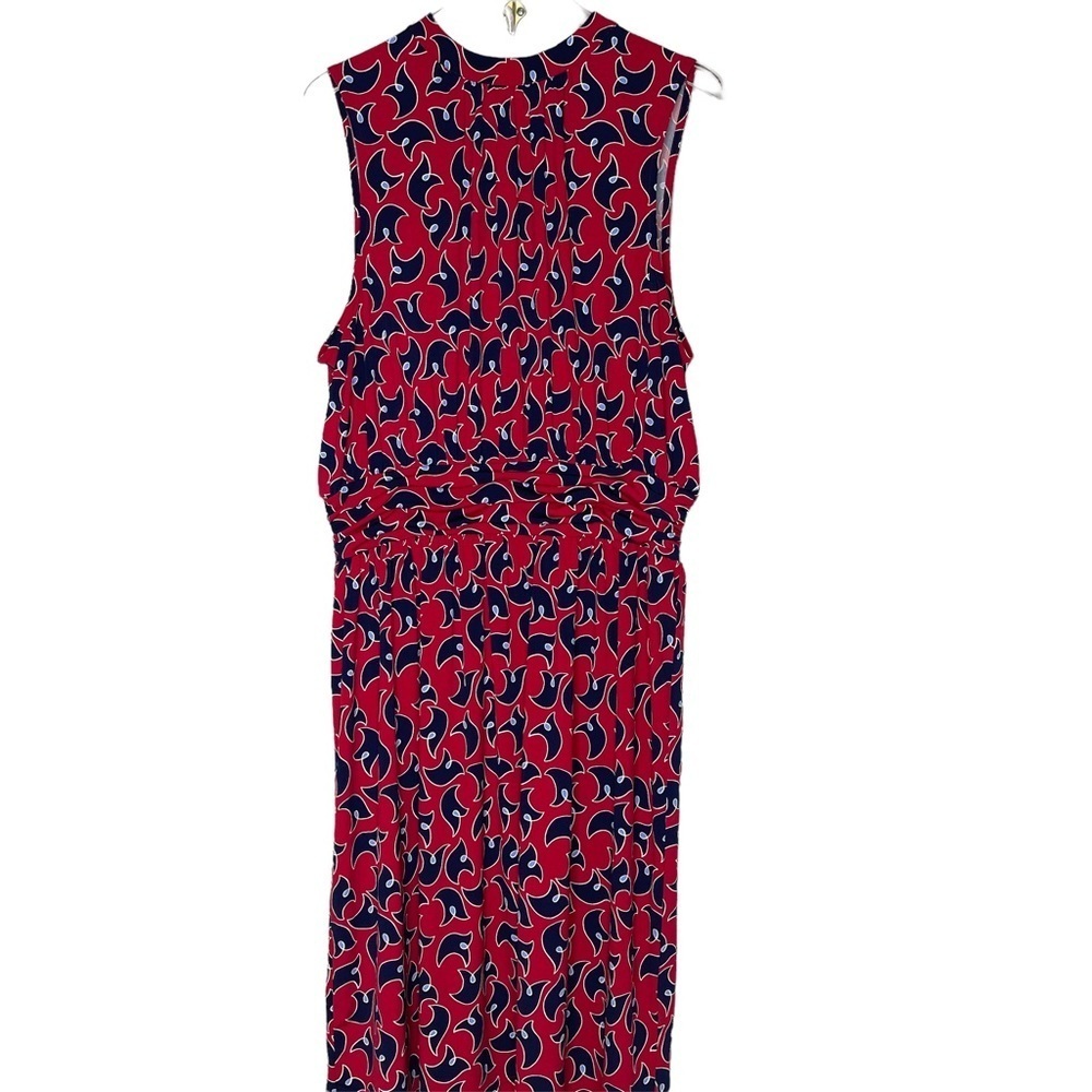 Leota Dress Sz XXL Ladies' Aria Midi Stretch Sleeveless Red